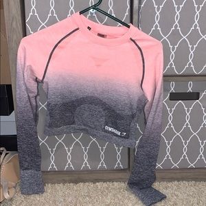 gymshark vital seamless ombré crop